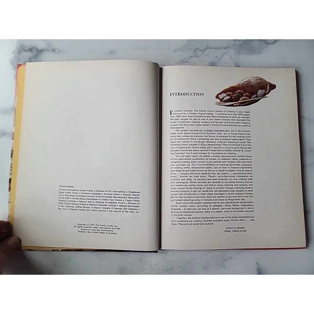 Family Circle Illustrated Library Of Cooking Volume 1
